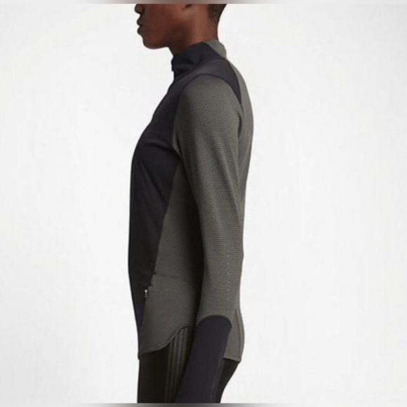 Women's Nike AeroReact Hybrid 1/2 Zip Running Jacket Pullover-Size XL - Picture 2 of 7